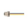 Connecteur femelle M12, 4 pol., codage D IP67, 4A, non-blindé